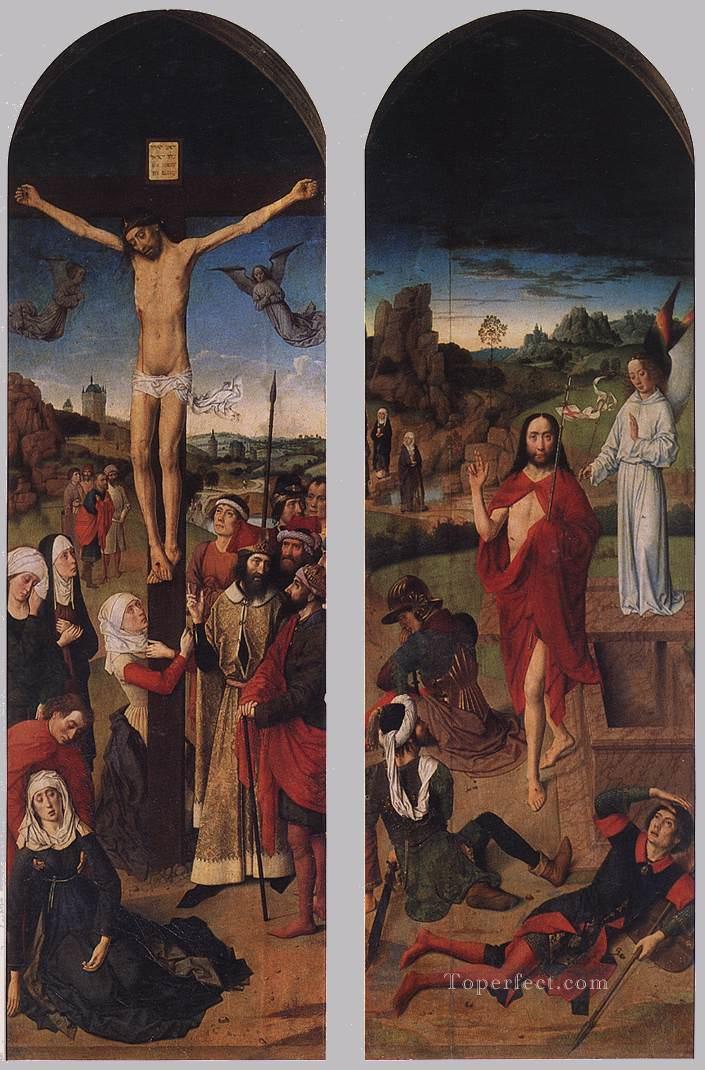 Passion Altarpiece Side Netherlandish Dirk Bouts Oil Paintings